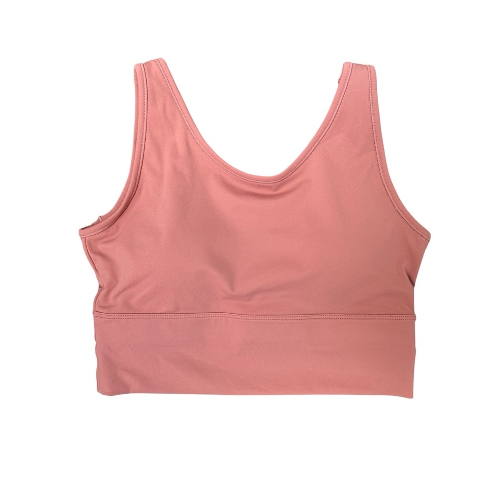 Small Coral Sports Bra